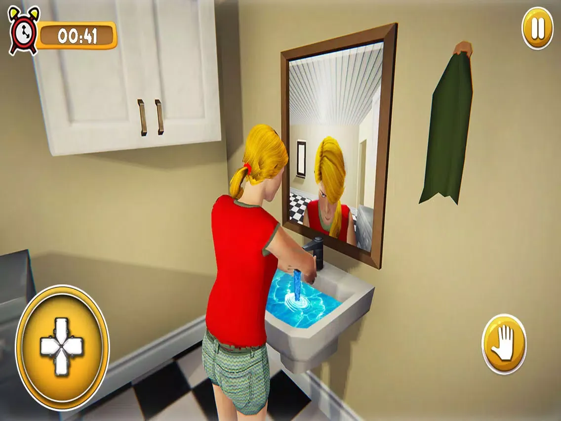 School Girl Life Simulator 3D iPad  سکرین شاٹس