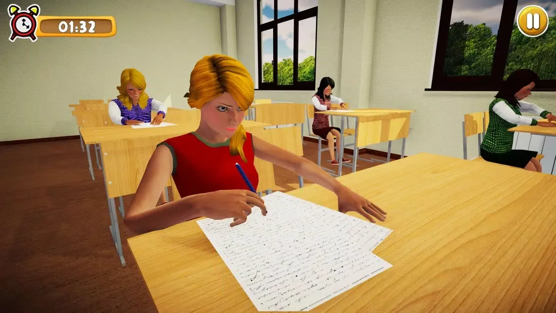 School Girl Life Simulator 3D سکرین شاٹس