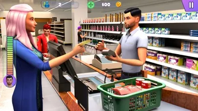 Tangkapan layar Supermarket Shopping Games 3D