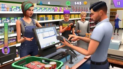 Tangkapan layar Supermarket Shopping Games 3D