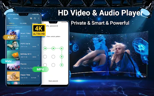 Zrzuty ekranu Video Player