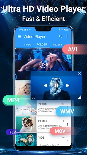 Zrzuty ekranu Video Player