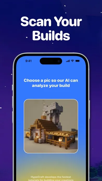 HypeCraft: AI Minecraft Builds स्क्रीनशॉट