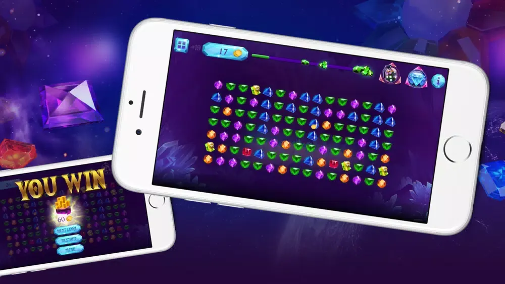 Screenshot di Diamond Mine: Easy Match!