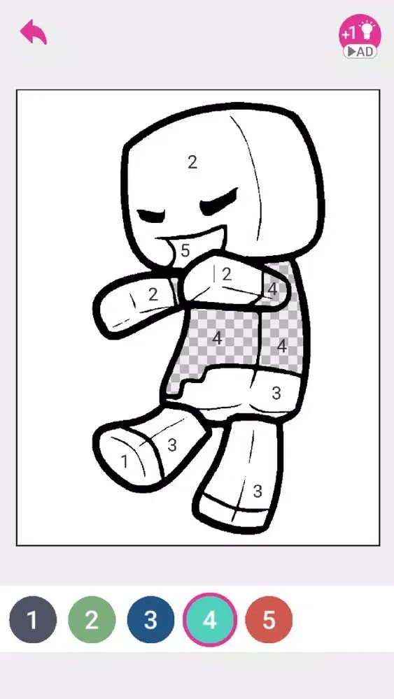 MineColor: Craft Coloring Book スクリーンショット
