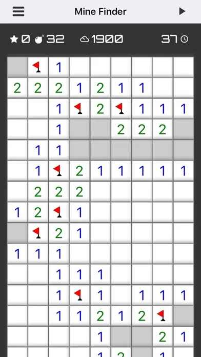Tangkapan skrin Mine Finder Puzzle Game