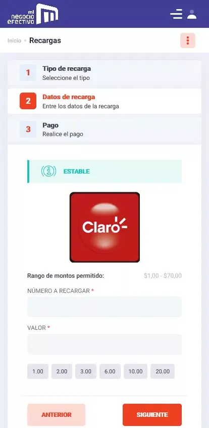 Mi Negocio Efectivo Ekran Görüntüleri