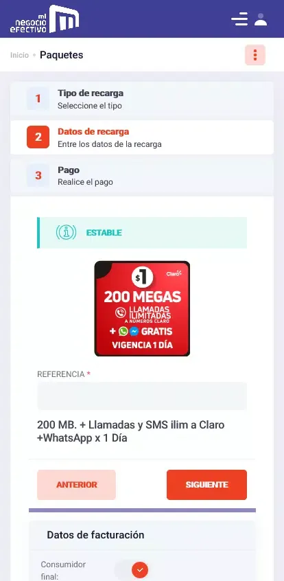 Mi Negocio Efectivo Ekran Görüntüleri