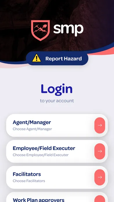 SMP - Safety Management Plan Screenshots