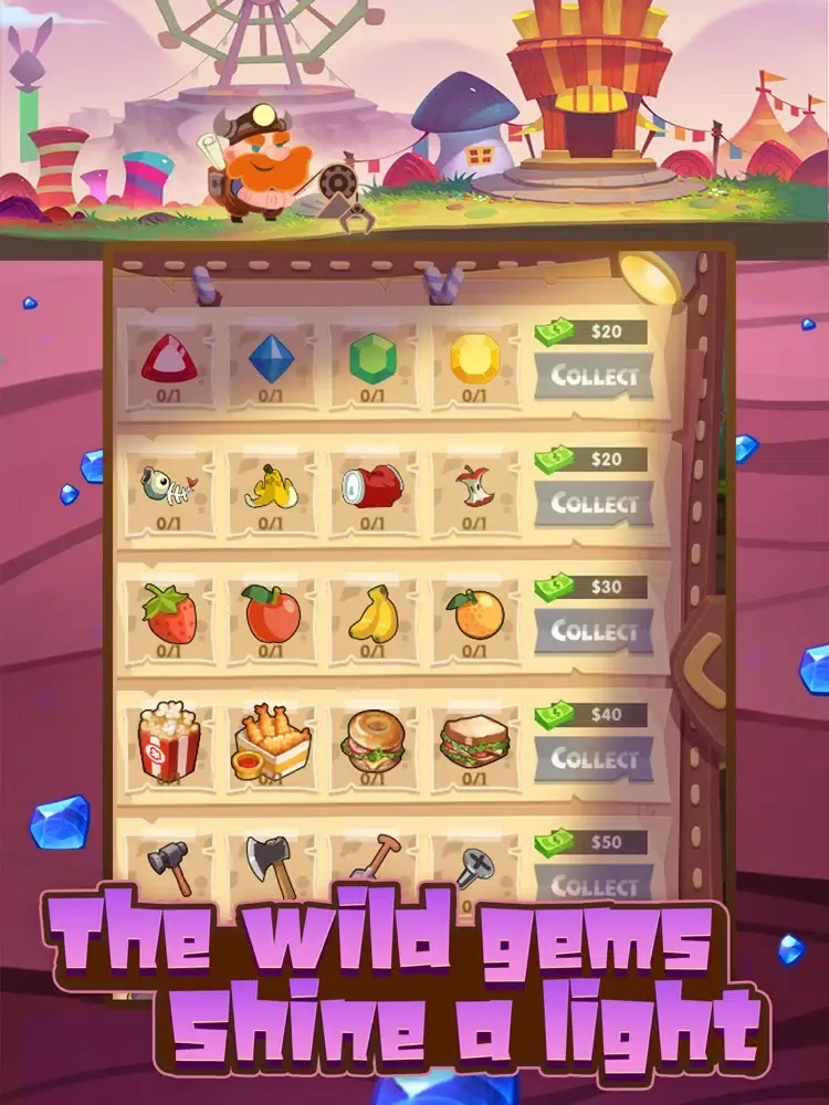 Capturas de pantalla de Golden Miner：Win Gold Coins iPad 