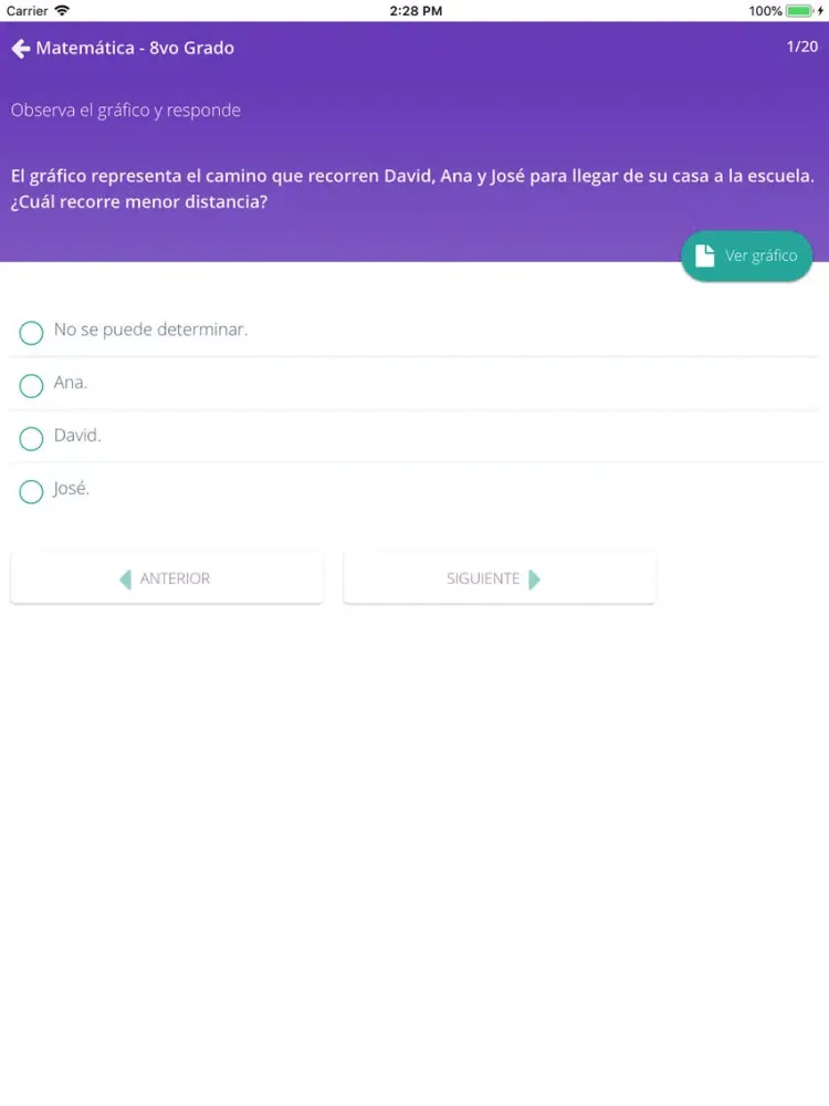 Zrzuty ekranu Pruebas Nacionales Dominicanas iPad 