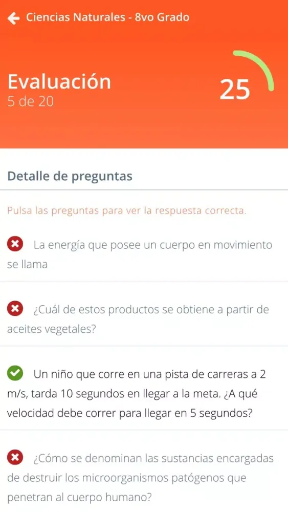 Zrzuty ekranu Pruebas Nacionales Dominicanas