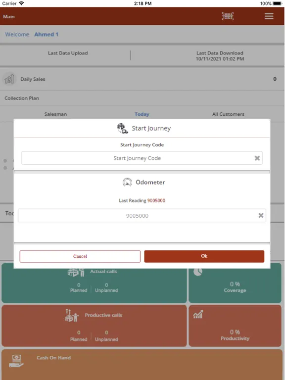 Capturas de pantalla de Minerets Route Accounting iPad 
