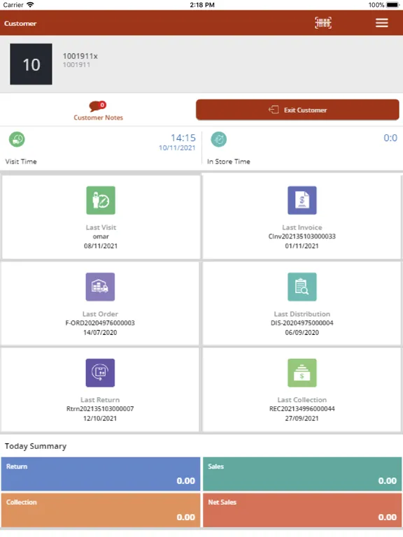 Capturas de pantalla de Minerets Route Accounting iPad 