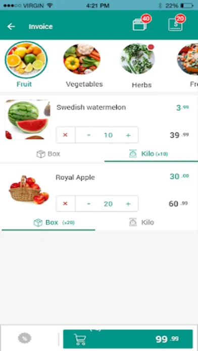 Скриншоты myShop.