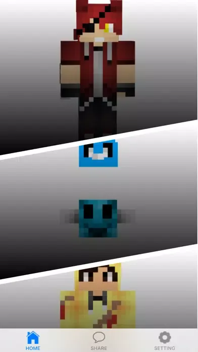 Zrzuty ekranu SkinLand - Skins For MCPE