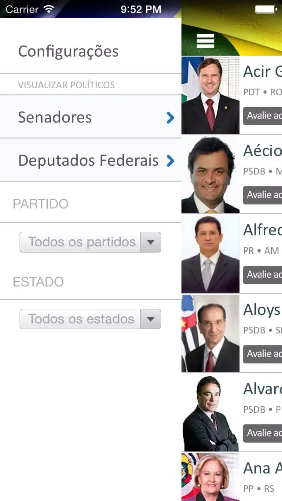 Políticos স্ক্রিনশট