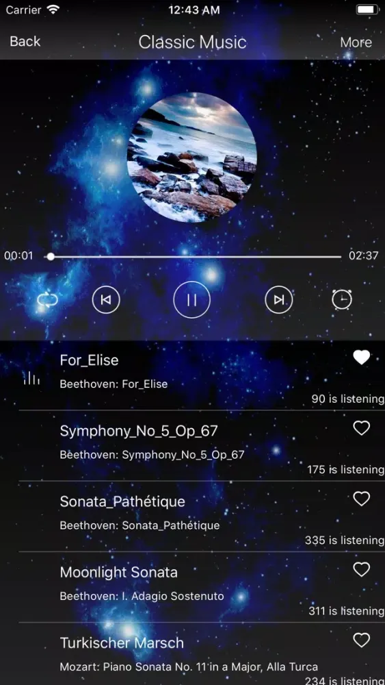 Скриншоты Classic Music Pro-Relax Melody
