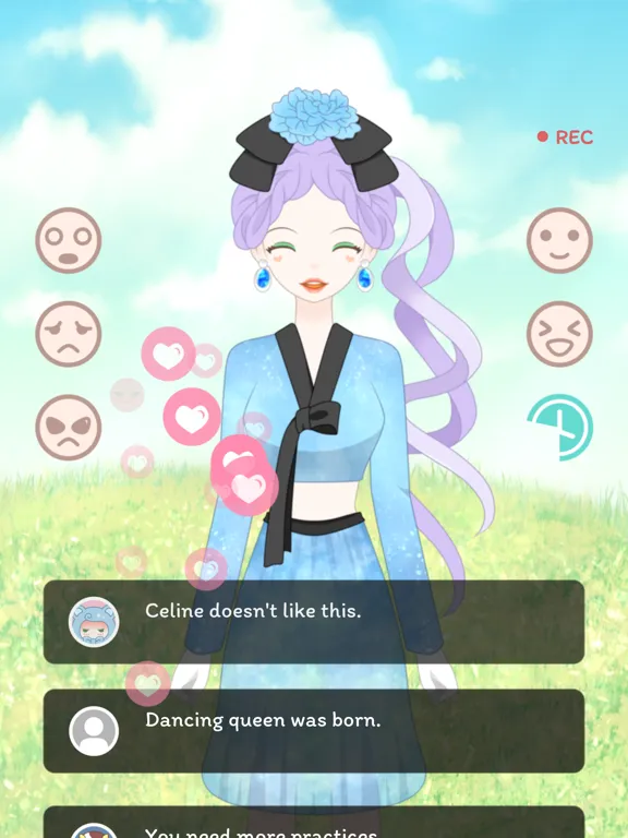 Capturas de pantalla de idoLiv Debut fashion Idol life iPad 