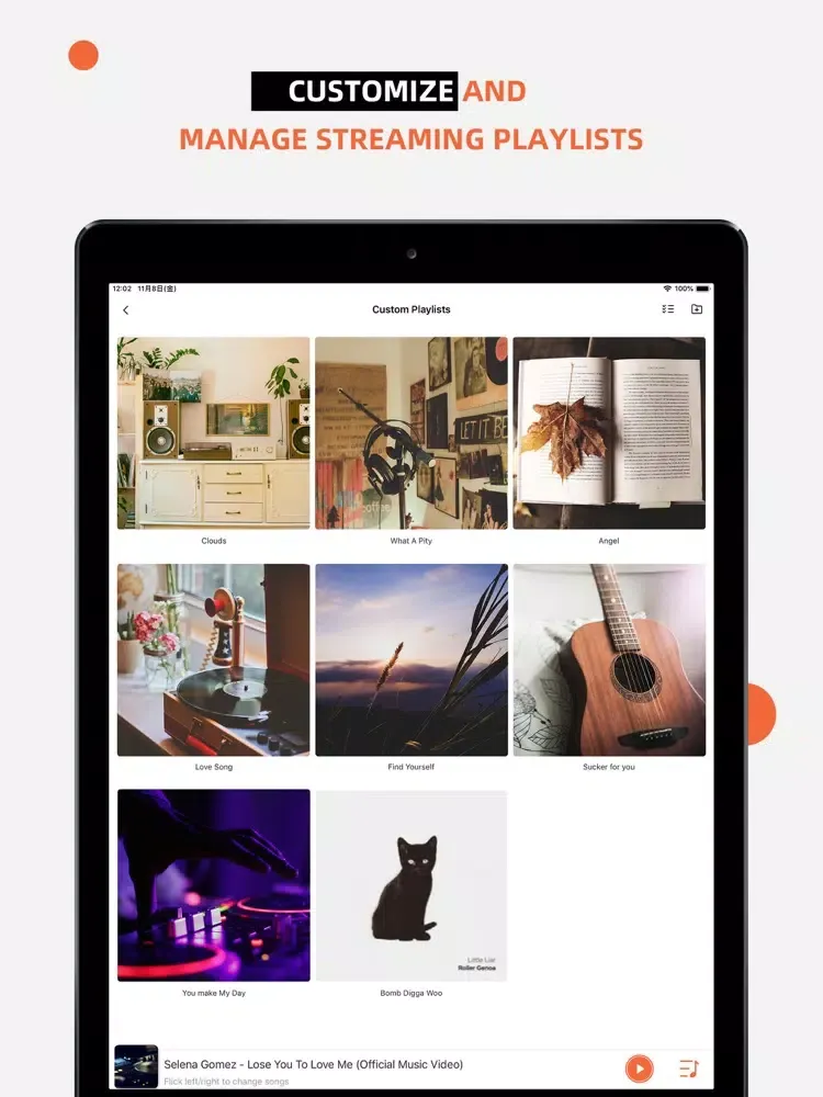 Tangkapan layar Music Apps - Music Streaming iPad 