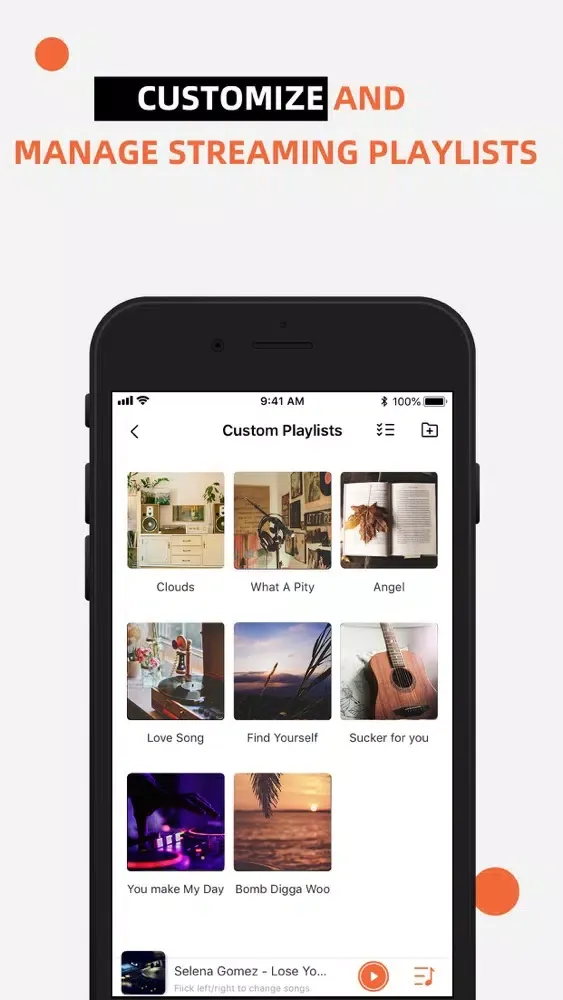 Tangkapan layar Music Apps - Music Streaming