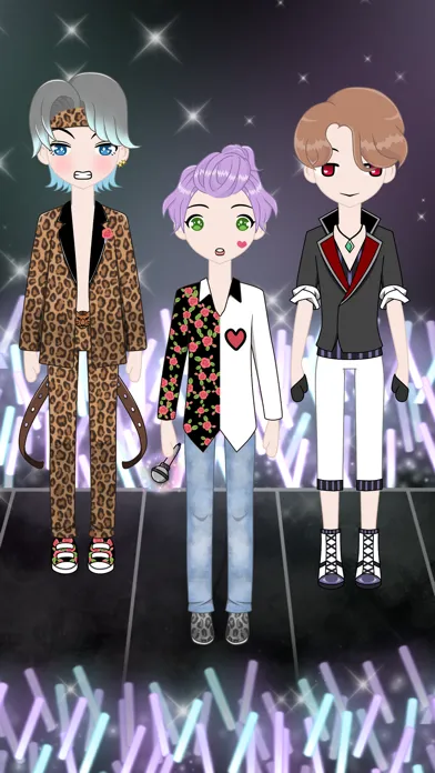 Capturas de tela do LuBoi Fashion Prince Dress up