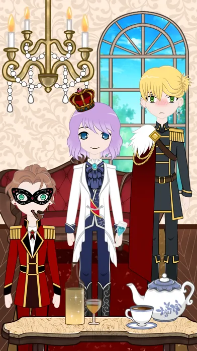 Capturas de tela do LuBoi Fashion Prince Dress up