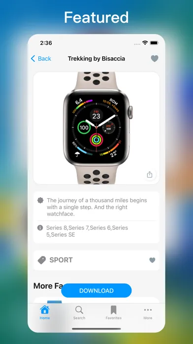 Zrzuty ekranu Watch Face - Gallery