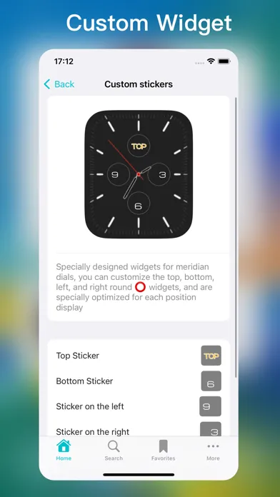 Zrzuty ekranu Watch Face - Gallery