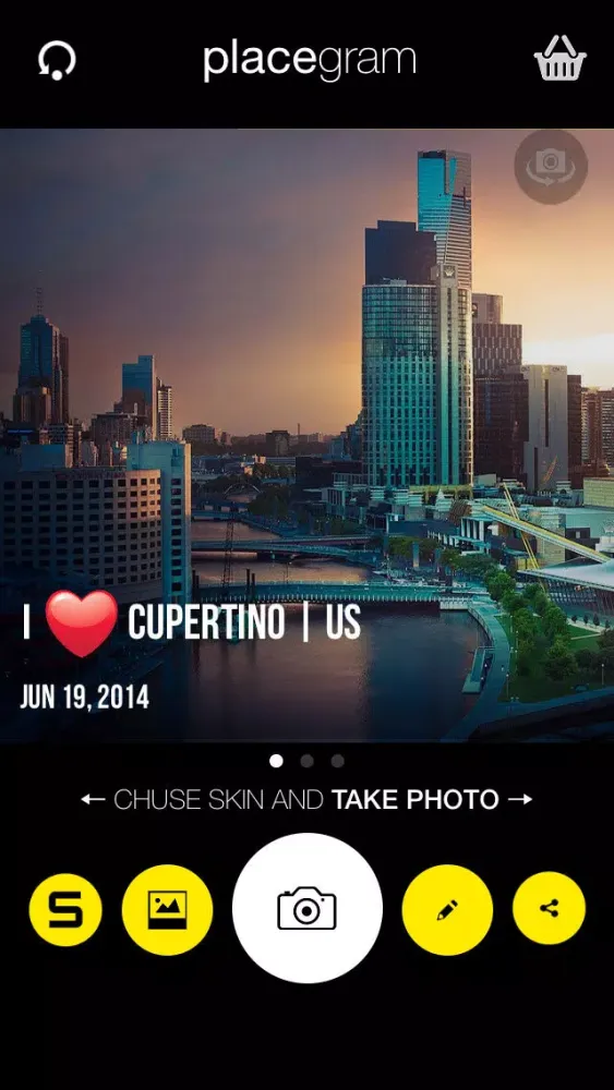 Скриншоты Voyage Camera - Show places your traveling in your photo