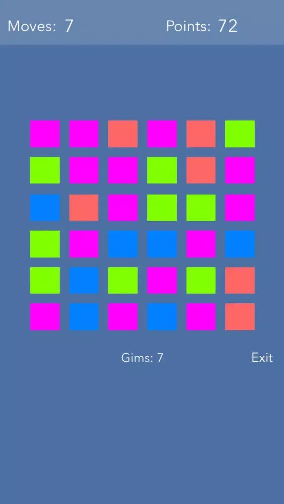 Screenshot di Squares 3Match puzzle Game