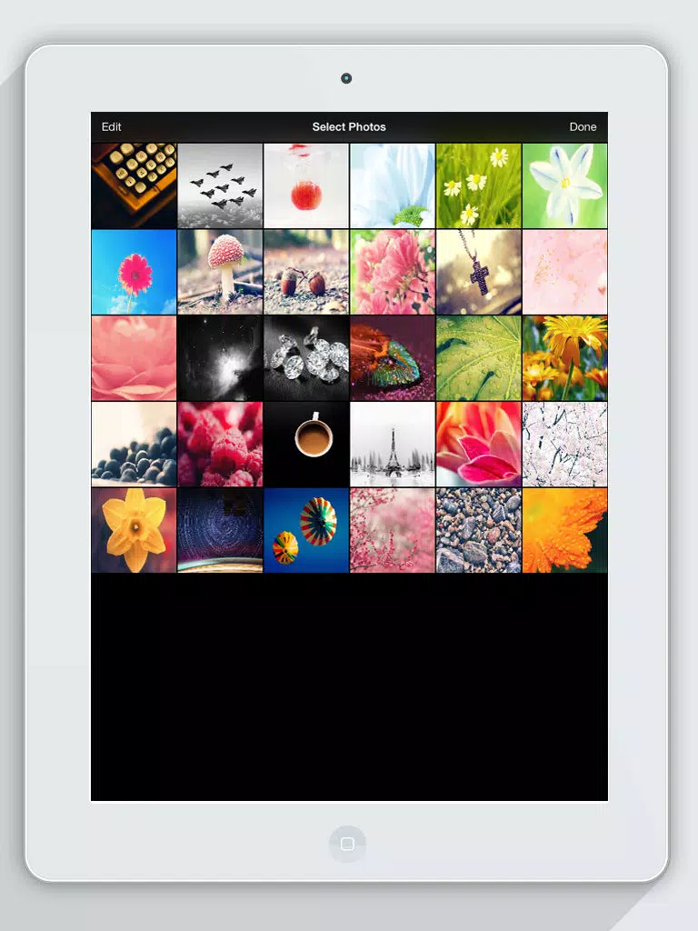 Wallpapers editor 7 HD for iPhone, iPod and iPad iPad  Screenshots