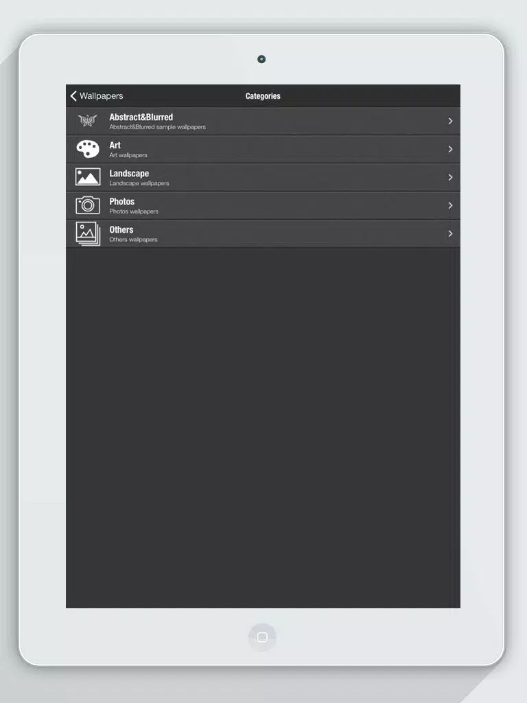Wallpapers editor 7 HD for iPhone, iPod and iPad iPad  Screenshots