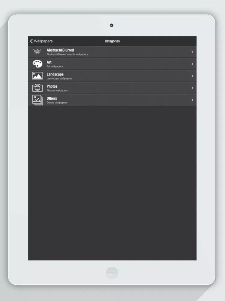 Wallpapers editor 7 HD for iPhone, iPod and iPad iPad  スクリーンショット