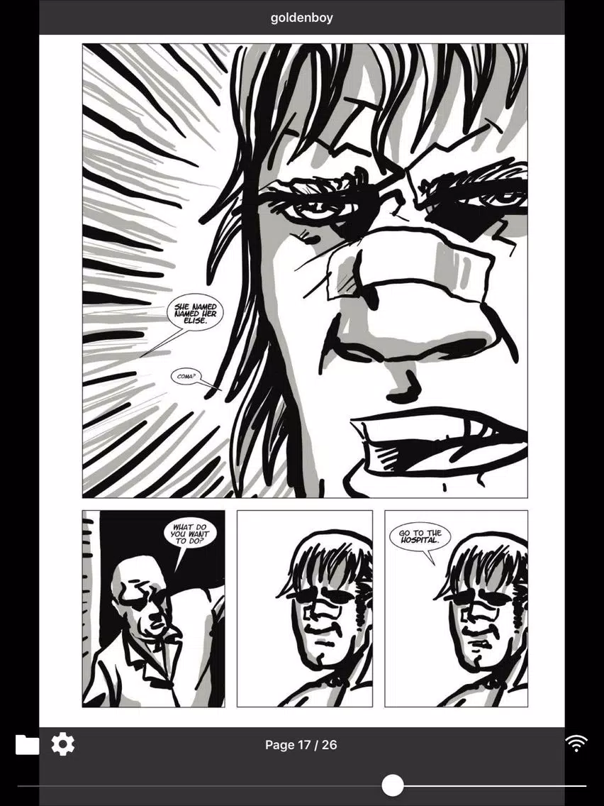WiFi Drive + CR - PDF & Comic Viewer iPad  स्क्रीनशॉट