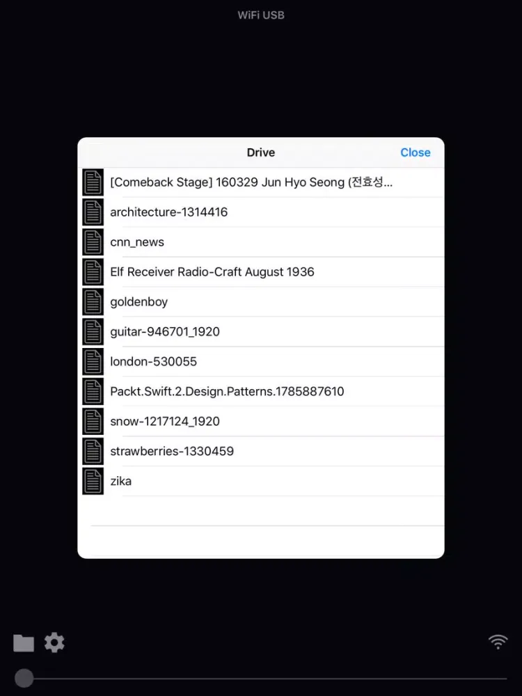 WiFi Drive + CR - PDF & Comic Viewer iPad  スクリーンショット