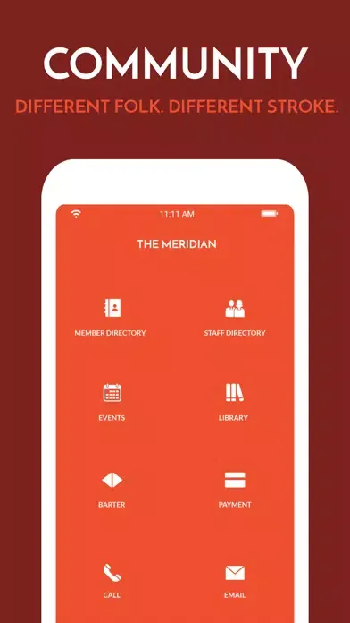 Mingl @ Community سکرین شاٹس