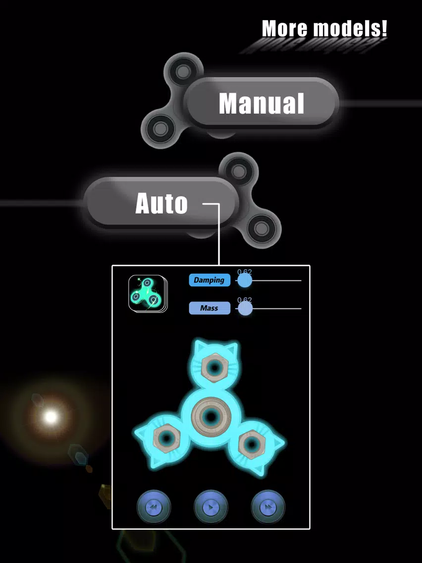 Fidget Spinner - Spark iPad  スクリーンショット