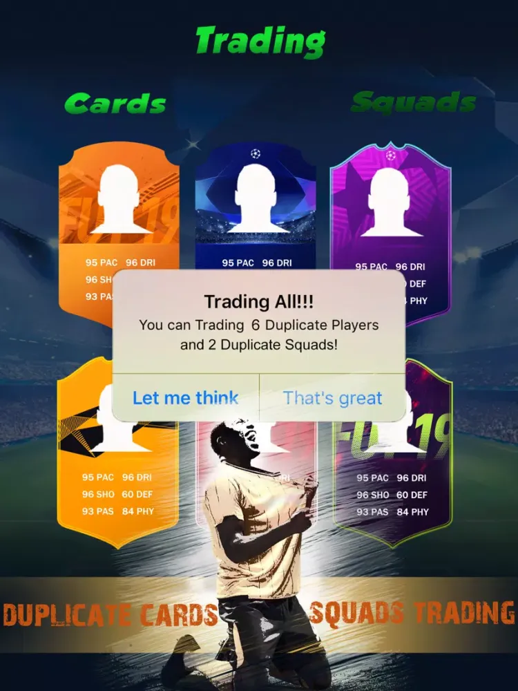 Captures d'écran de FUT PACK 20 - draft simulator iPad 