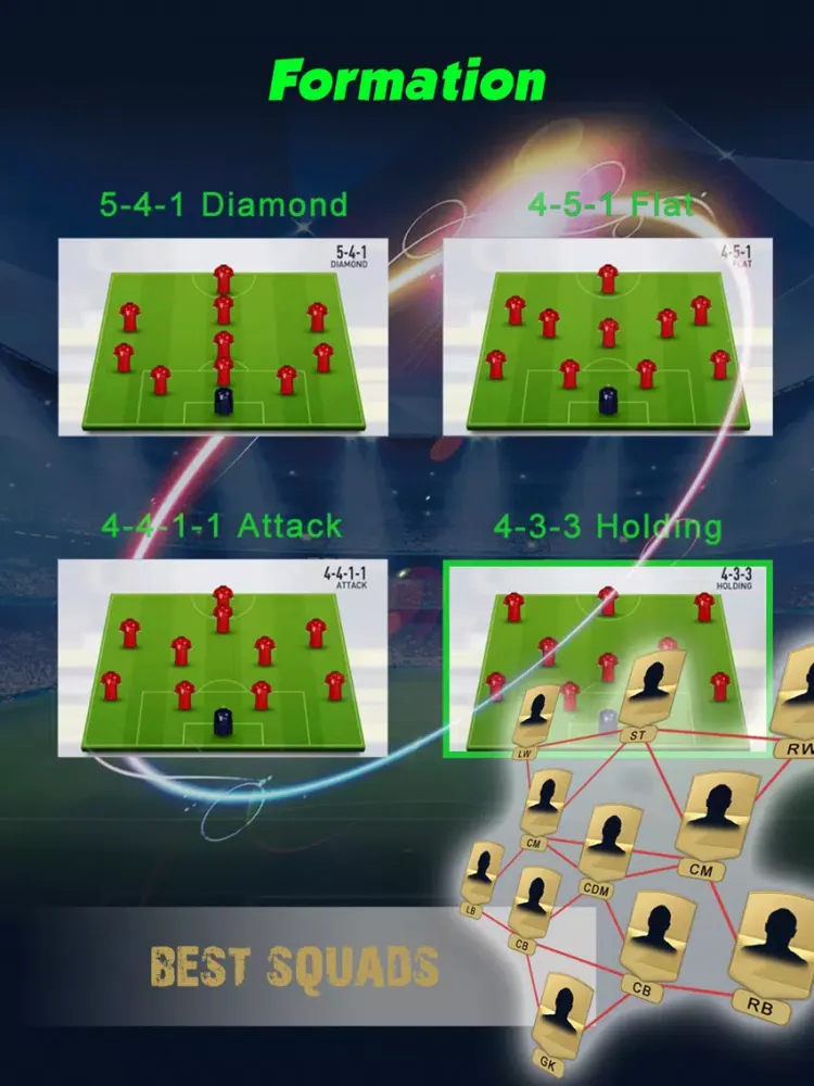 Captures d'écran de FUT PACK 20 - draft simulator iPad 