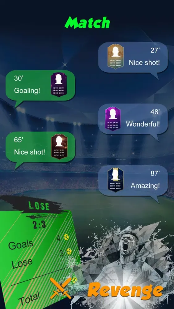 Captures d'écran de FUT PACK 20 - draft simulator