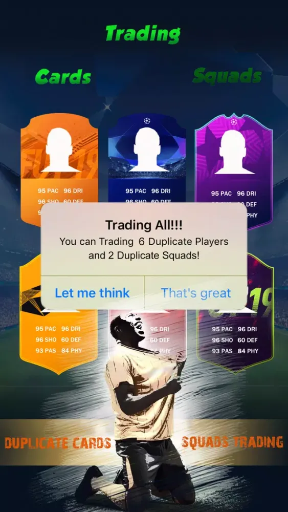 Captures d'écran de FUT PACK 20 - draft simulator