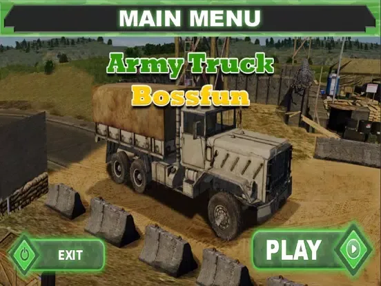 Zrzuty ekranu Army Truck Bossfun iPad 