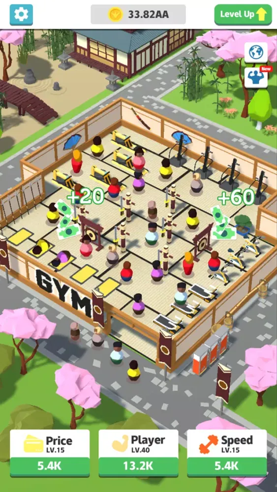 Idle Fitness - Workout Tycoon 스크린샷