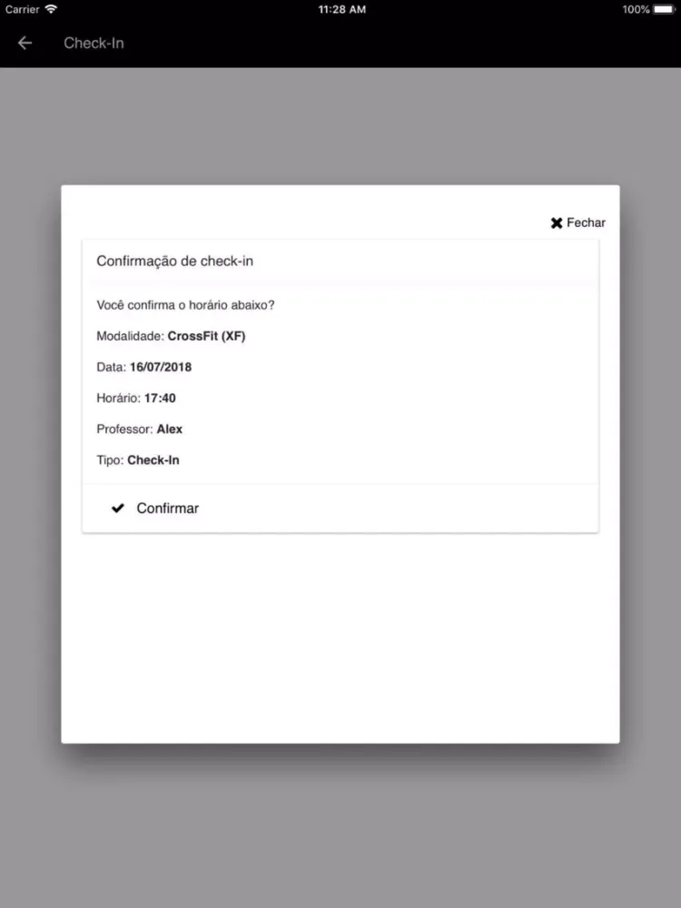 Conexão CrossFit iPad  Ekran Görüntüleri