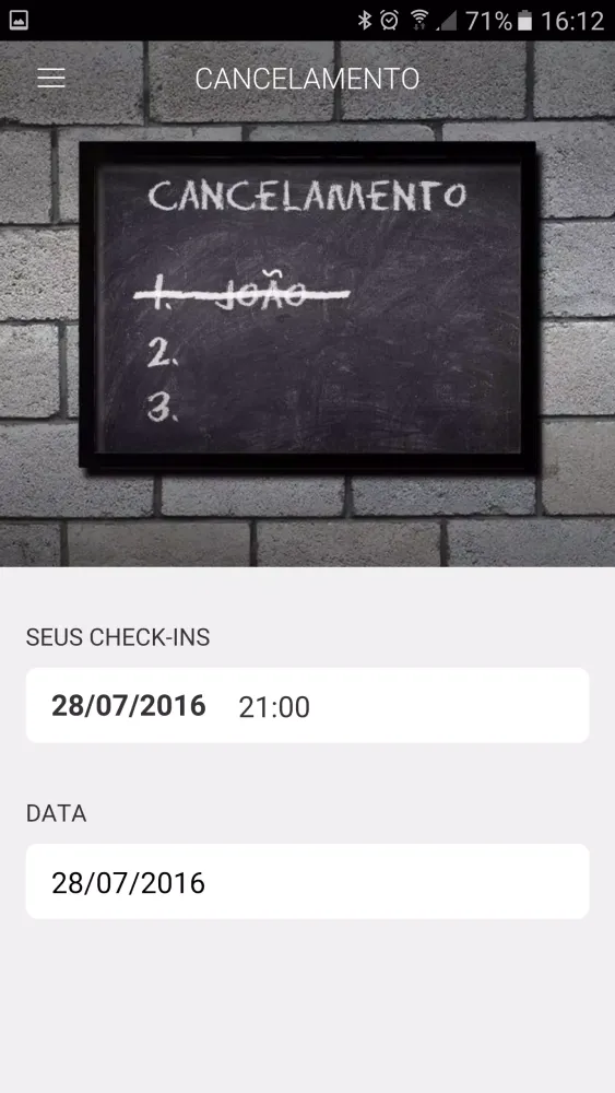 Capturas de tela do CrossFit Caxias do Sul