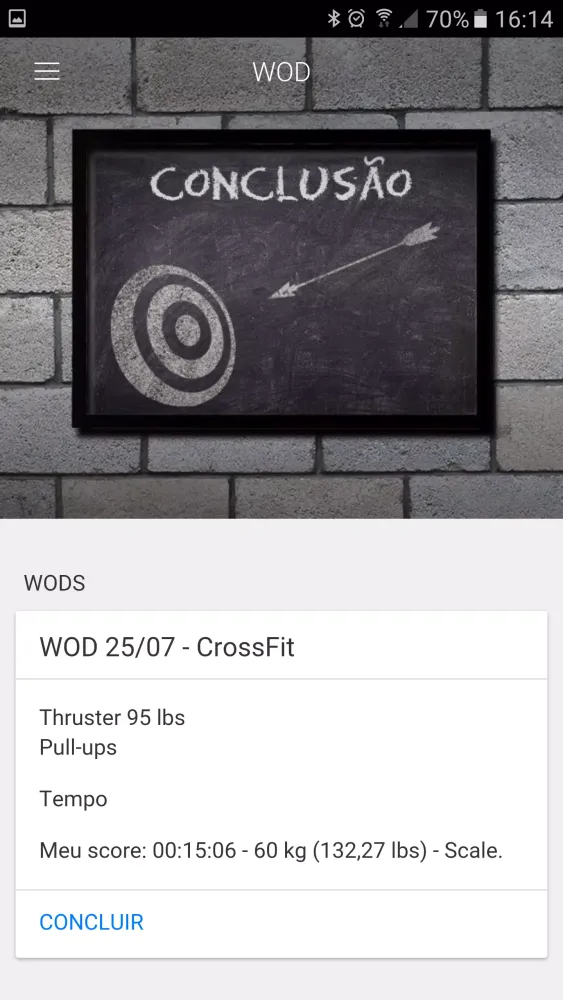Capturas de tela do CrossFit Caxias do Sul