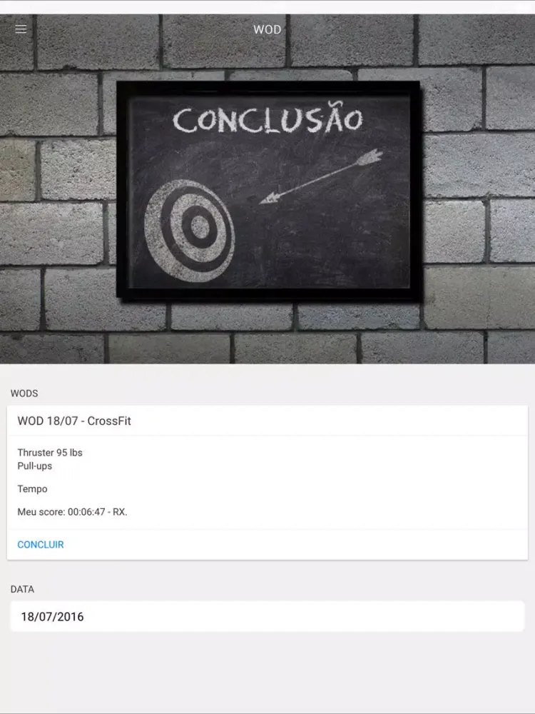 Tangkapan skrin CrossFit Indaiatuba iPad 