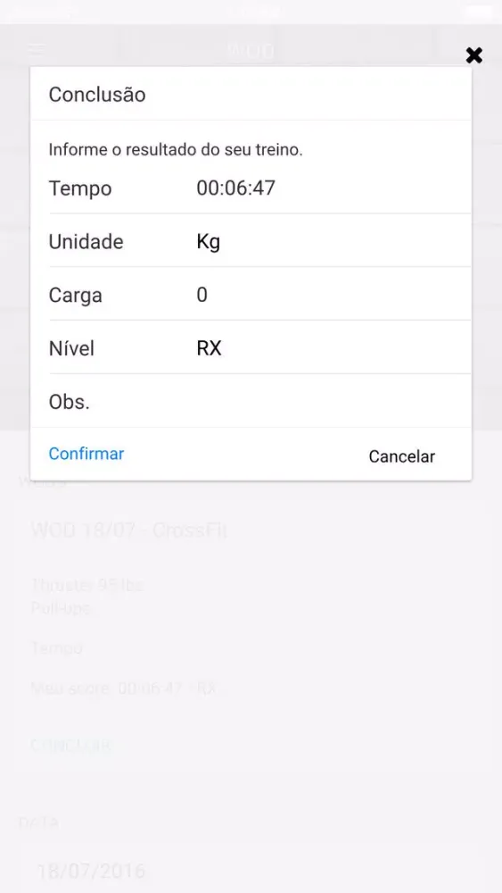 Tangkapan skrin CrossFit Indaiatuba