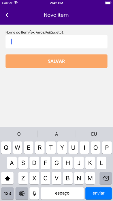 Capturas de pantalla de Minhas Compras Fácil